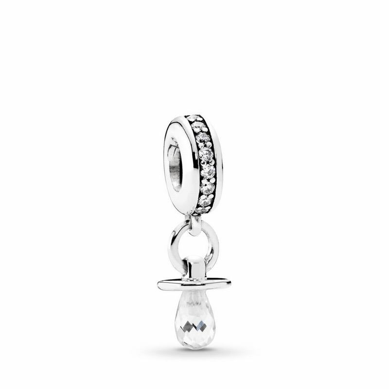 Pandora Pacifier Dangle Charm NZ Sale, Sterling Silver (650349-CHB)